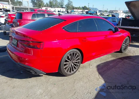 2022 Audi A5 Sportback Premium Plus 40 Tfsi Quattro S Tronic from USA, damaged, VIN WAUCBCF57NA003553